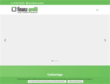 Tablet Screenshot of finanz-profil.de